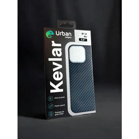 Husa Spate Hard Urban Gadgets MagForce Aramid pentru iPhone 17 Air Negru