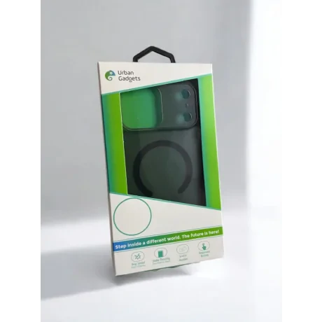 Husa Spate Hard Urban Gadgets MagSafe Slim pentru iPhone 17 Pro Max Negru