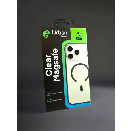 Husa Spate Urban Gadgets MagSafe RN pentru iPhone 17 Air SG320 Transparent