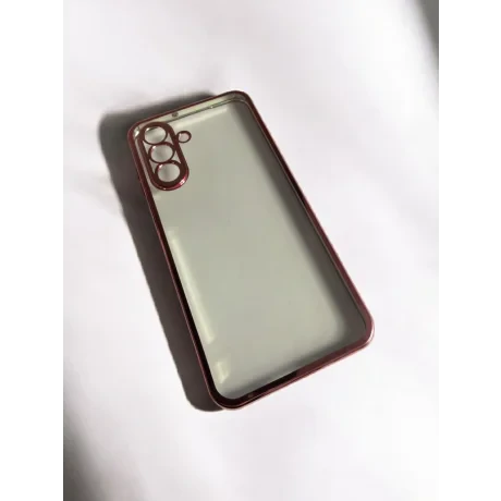 Husa Spate Beauty Lens Frame pentru Samsung Galaxy A26/A17 5G Bulk Roz/Mov