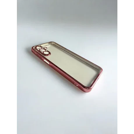 Husa Spate Beauty Lens Frame pentru Samsung Galaxy A26/A17 5G Bulk Roz/Mov