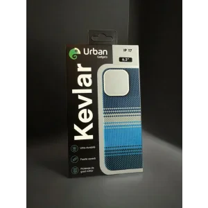 Husa Spate Hard Urban Gadgets MagForce Aramid pentru iPhone 17 Albastru