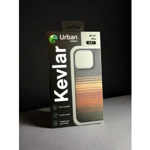 Husa Spate Hard Urban Gadgets MagForce Aramid pentru iPhone 17 Pro Maro