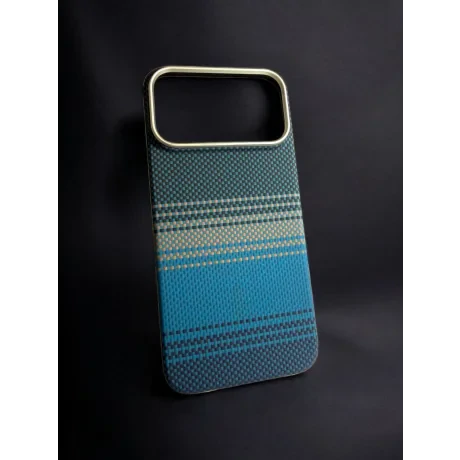 Husa Spate Hard Urban Gadgets MagForce Aramid pentru iPhone 17 Pro Max Albastru