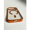 Husa Spate Beauty Lens Frame MagSafe pentru iPhone 17 Pro Bulk Portocaliu