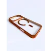 Husa Spate Beauty Lens Frame MagSafe pentru iPhone 17 Pro Max Bulk Portocaliu