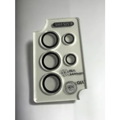 Folie Sticla Camera Individual Urban Gadgets Gia Sapphire pentru Samsung Galaxy S25 Ultra Transparent