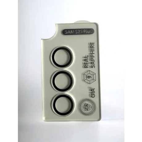 Folie Sticla Camera Individual Urban Gadgets Gia Sapphire pentru Samsung Galaxy S25 Plus/S25 FE Transparent