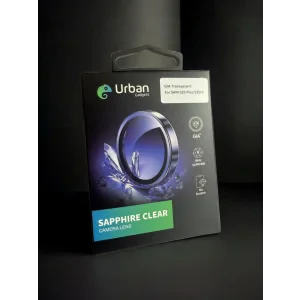 Folie Sticla Camera Individual Urban Gadgets Gia Sapphire pentru Samsung Galaxy S25 Plus/S25 FE Transparent