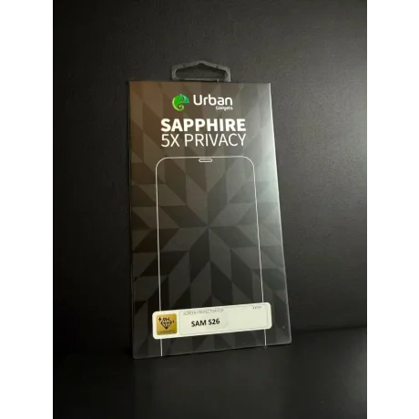 Folie Sticla Privacy Urban Gadgets 5X Strong  pentru Samsung Galaxy S26