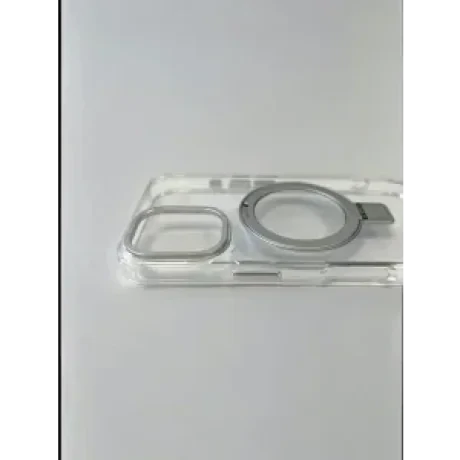 Husa Spate Urban Gadgets Inel Stand Magsafe pentru iPhone 16 Transparent