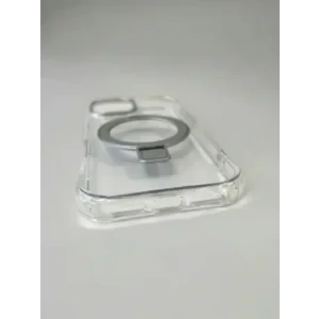 Husa Spate Urban Gadgets Inel Stand Magsafe pentru iPhone 16 Transparent