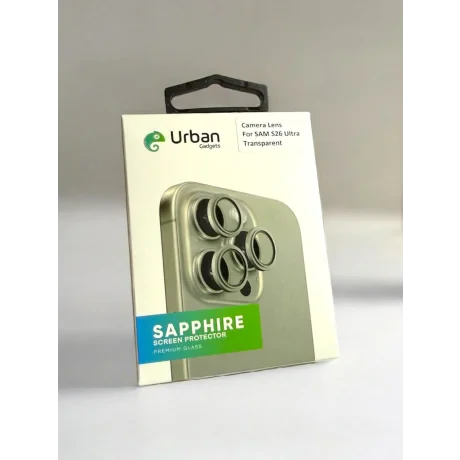 Folie Sticla Camera Individual Urban Gadgets pentru Samsung Galaxy S26 Ultra Transparent
