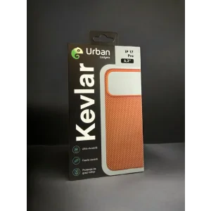 Husa Spate Hard Urban Gadgets MagForce Aramid pentru iPhone 17 Pro Portocaliu