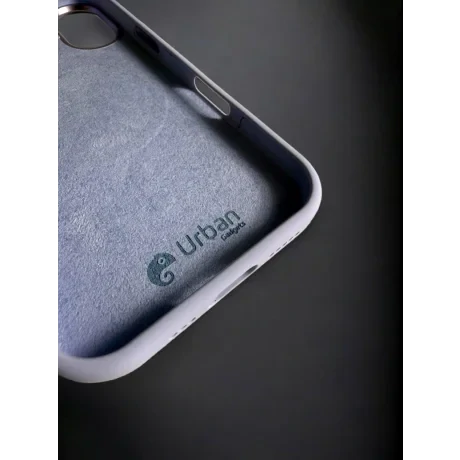 Husa Spate Urban Gadgets Silicon Soft MagSafe pentru iPhone 17 Mov