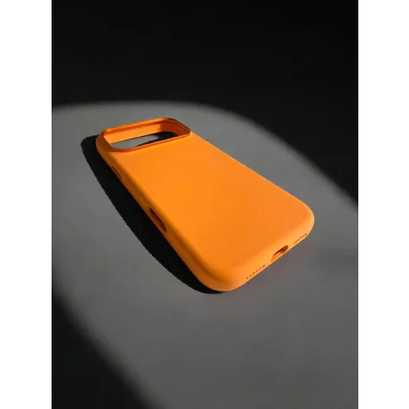 Husa Spate Urban Gadgets Silicon Soft MagSafe pentru iPhone 17 Pro Max Portocaliu