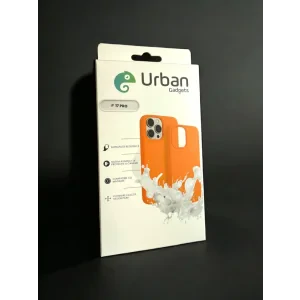 Husa Spate Urban Gadgets Silicon Soft MagSafe pentru iPhone 17 Pro Portocaliu