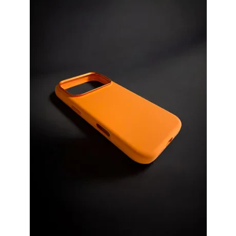 Husa Spate Urban Gadgets Silicon Soft MagSafe pentru iPhone 17 Pro Portocaliu