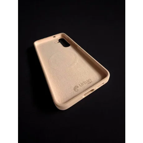 Husa Spate Urban Gadgets Silicon Soft MagSafe pentru Samsung Galaxy S25 FE Roz