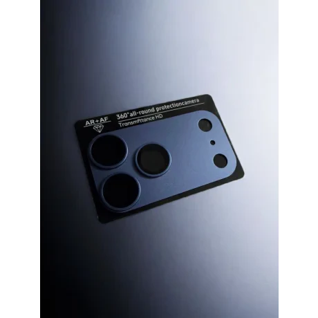 Protectie Camera Metal/Sticla 360° Urban Gadgets pentru iPhone 17 Pro Max Albastru