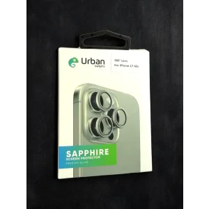 Protectie Camera Metal/Sticla 360° Urban Gadgets pentru iPhone 17 Alb