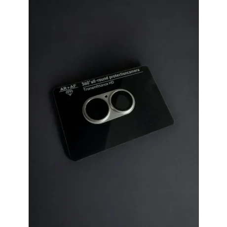 Protectie Camera Metal/Sticla 360° Urban Gadgets pentru iPhone 17 Alb