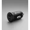 Incarcator Auto Urban Gadgets F715 USB-A + USB-C 35W Negru