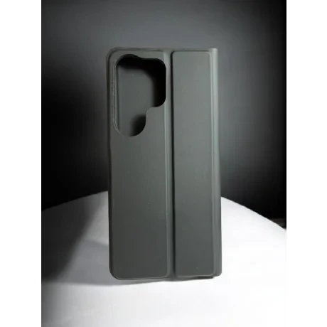 Husa Book Silicon Flip pentru Samsung Galaxy S26 Ultra Bulk Negru