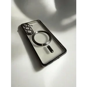 Husa Spate Beauty Lens Frame Magsafe pentru Samsung Galaxy S26 Bulk Negru