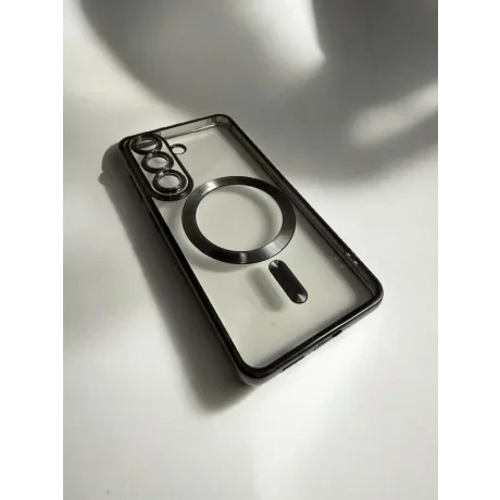 Husa Spate Beauty Lens Frame Magsafe pentru Samsung Galaxy S26 Bulk Negru