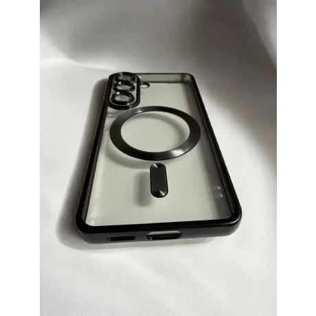 Husa Spate Beauty Lens Frame Magsafe pentru Samsung Galaxy S26 Bulk Negru