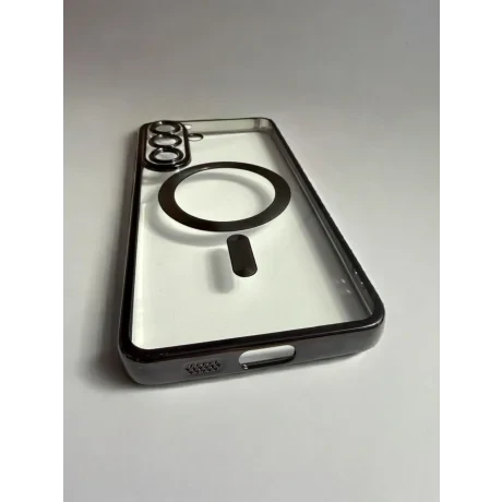 Husa Spate Beauty Lens Frame MagSafe pentru Samsung Galaxy S26 Plus Bulk Negru