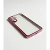 Husa Spate Beauty Lens Frame pentru Samsung Galaxy A37 Bulk Roz/Mov