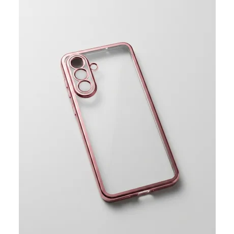 Husa Spate Beauty Lens Frame pentru Samsung Galaxy A37 Bulk Roz/Mov