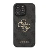 Husa Cover Guess Silicone Metal Logo pentru iPhone 13 Pro Grey