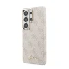Husa Spate Guess PU 4G Metal Logo MagSafe pentru Samsung Galaxy S26 Ultra Roz
