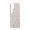 Husa Spate Guess PU 4G Metal Logo MagSafe pentru Samsung Galaxy S26 Ultra Roz