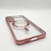 Husa Spate Beauty Lens Frame Magsafe pentru Samsung Galaxy S26 Plus Bulk Roz/Mov