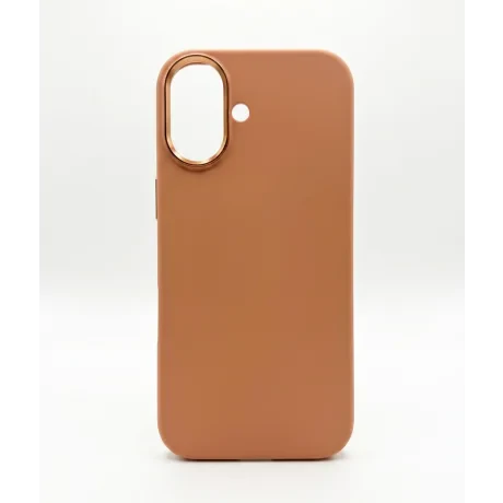 Husa Spate Urban Gadgets Silicon Soft Summer MagSafe pentru iPhone 17 Mocha Mousse