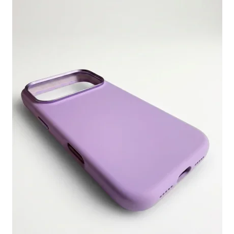 Husa Spate Urban Gadgets Silicon Soft Summer MagSafe pentru iPhone 17 Pro Pastel Lilac
