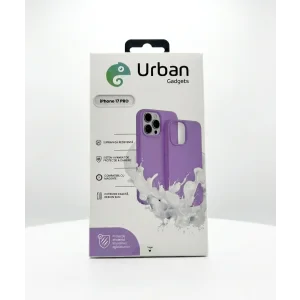 Husa Spate Urban Gadgets Silicon Soft Summer MagSafe pentru iPhone 17 Pro Pastel Lilac