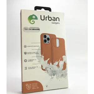 Husa Spate Urban Gadgets Silicon Soft Summer MagSafe pentru Samsung Galaxy S26 Ultra Mocha Mousse