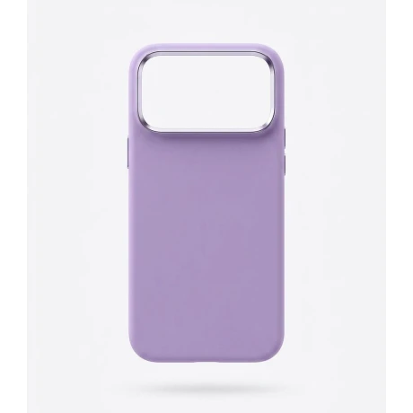 Husa Spate Urban Gadgets Silicon Soft Summer MagSafe pentru iPhone 17 Pro Max Pastel Lilac