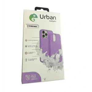 Husa Spate Urban Gadgets Silicon Soft Summer MagSafe pentru iPhone 17 Pro Max Pastel Lilac