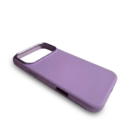 Husa Spate Urban Gadgets Silicon Soft Summer MagSafe pentru iPhone 17 Pro Max Pastel Lilac