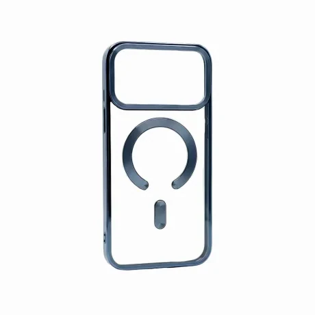 Husa Spate Beauty Lens Frame MagSafe pentru iPhone 17 Pro Max/18 Pro Max Bulk Light Blue