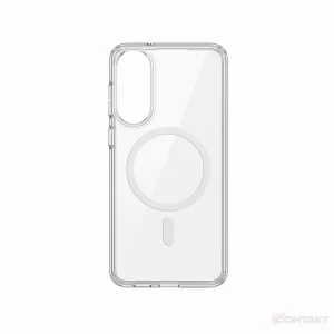 Husa Spate Urban Gadgets MagSafe pentru Samsung Galaxy S25 Edge Transparent