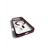 Husa Spate Beauty Lens Frame MagSafe pentru iPhone 17 Pro Max/18 Pro Max Bulk Dark Cherry
