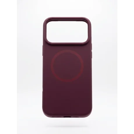 Husa Spate Hard Fun MagSafe pentru iPhone 17 Pro Max/18 Pro Max Bulk Dark Cherry