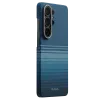 Husa Spate Pitaka Hard Aramid MagEZ Tactile Woven pentru Samsung Galaxy S26 Ultra KS2602U Albastru